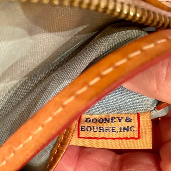 💕DOONEY AND BOURKE LEATHER VANESSA PAINT SPLATTER SATCHEL/CROSSBODY💕 - Picture 9 of 15